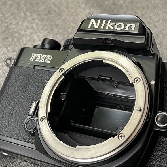 [SOLD] Nikon FM2n Black 35mm SLR Film Camera Body And MD-12 Motor Drive - Picture 9 of 16